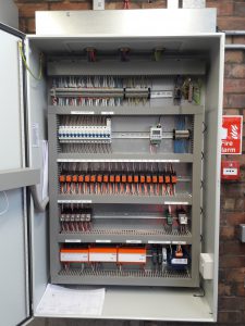 open cabinet